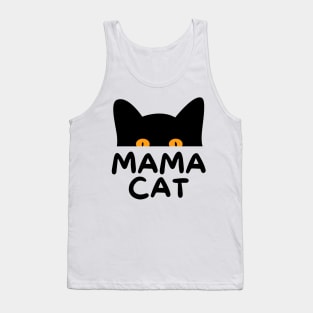 mama cat t shirt for cat lover Tank Top
